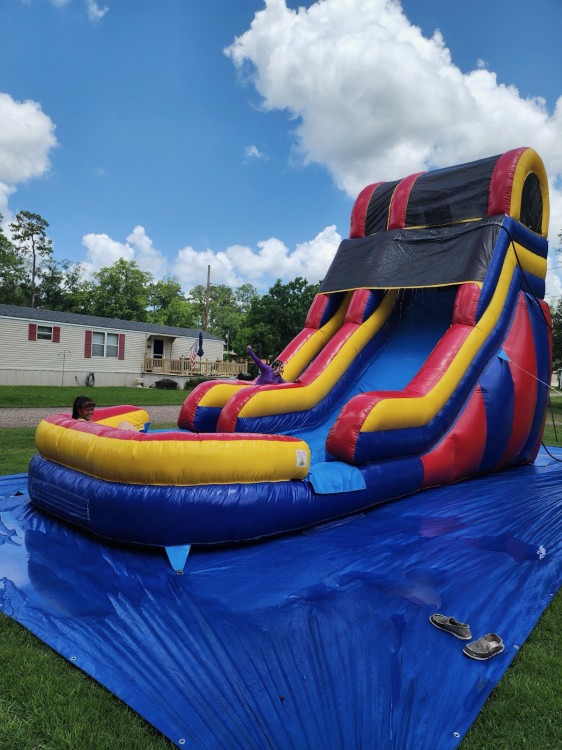 18' fun slide